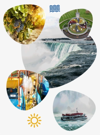 Experience The Might Of Niagara Falls Up Close On This - Vineyards At Sunset Photography By Eazl, Brown