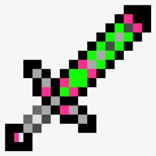 Minecraft Sword Png - Minecraft Diamond Sword