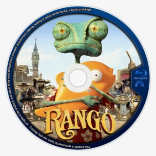 Rango Bluray Disc Image - Rango Poster