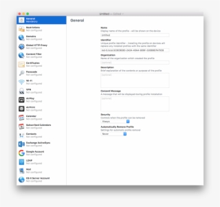 App Config Editor - Apple Configurator Dns Profile