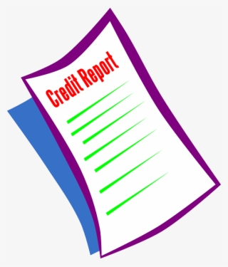 Credit Report - Credit Repair - Credit Score Clip Art