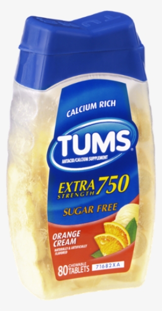 Tums Extra Strength 750 Sugar Free Orange Cream Antacid/calcium - Fresh Balsam And Winterberry Candle Centerpiece, Multi