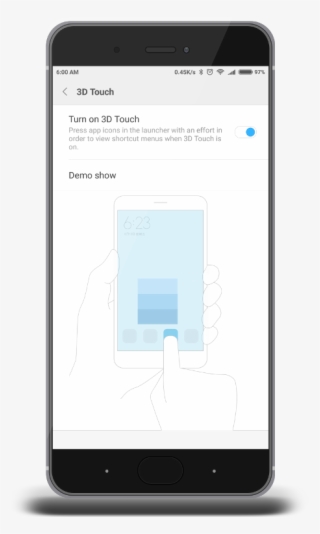 Mở Khóa Cảm Ứng Lực 3d Touch - Western Union