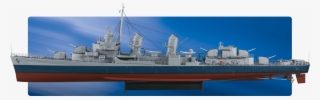 72 Us Fletcher Class Destroyer Arr
