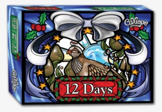 A Game Box Featured A Partridge In A Pear Tree Surrounded
