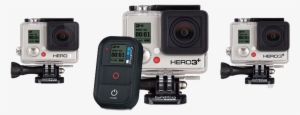 Gopro Camera Free Download Png - Gopro Hero 3+ Silver Edition Action Camera,