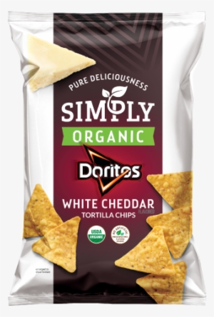 Tortilla Clipart Dorito - Doritos Organic White Cheddar