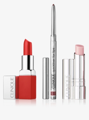 Sweet-talking Lips In True Love Reds - Clinique 'pop Matte' Lip Colour And Primer, Ruby Pop