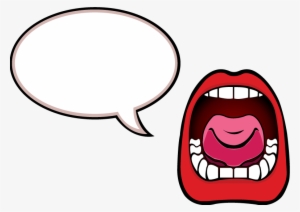 Talking Mouth Clipart - Screaming Mouth Cartoon