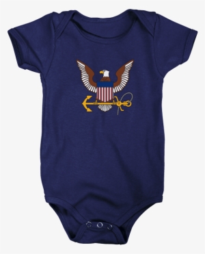 Us Navy Eagle Baby Bodysuit - Infant Bodysuit