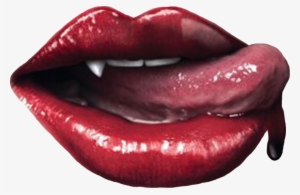Lips Vampire Tooth Blood Sclips Freetoedit - True Blood Lips