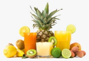 Fruits And Juices Png