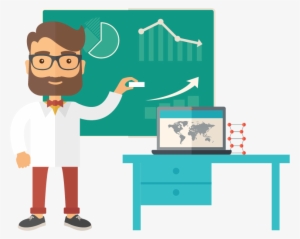 Targeted Traffic Packages - Man Holding Laptop Drawing