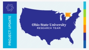 Ohio State University Research Team Map Graphic - State Of Kentucky Oval Ornament