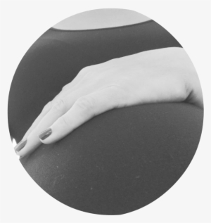 Pregnant Belly In Black And White - Pregnancy