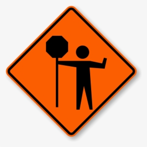 Certified Traffic Flaggers Our Osha And Atssa Certified - Constructions Signs