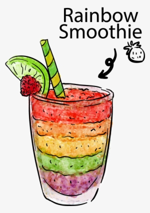 Juice Png Transparent Free Images Only Image - Rainbow Smoothie Png Clipart