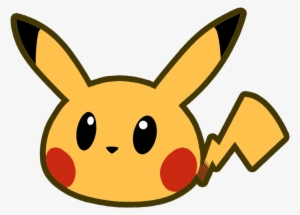 Pikachu Head Png Jpg Transparent - Pikachu
