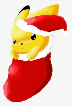 Christmas Pikachu By Ina - Christmas Pikachu Transparent