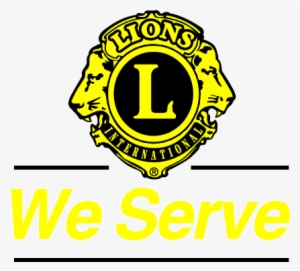 Report - Lions International We Serve Logo