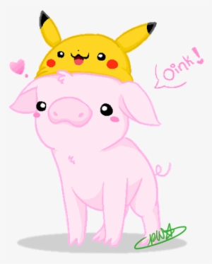 Smol, Cute Pig With Smol, Cute Hat 0w0 Requested By - Photograph