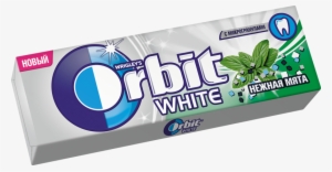 Orbit Chewing Gum Png - Orbit White Нежная Мята