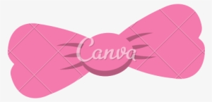 Pink Bow Icon - Canva