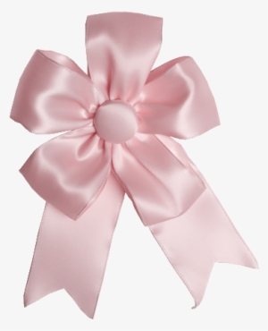 Pink Ribbon Bow Png - Satin