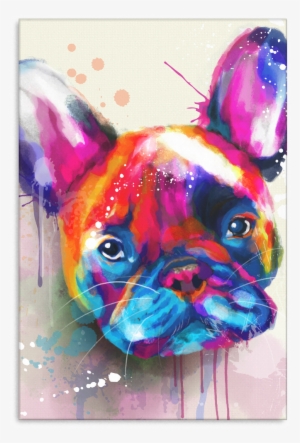 French Bulldog Canvas Wrap 2402th - French Bulldog