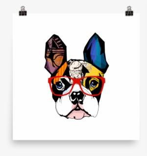 Art Print - Chinese Dog New Year Boston Terrier