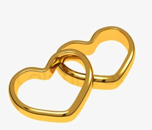 Wedding Heart Png High Quality Image - Alianças De Coração Casamento