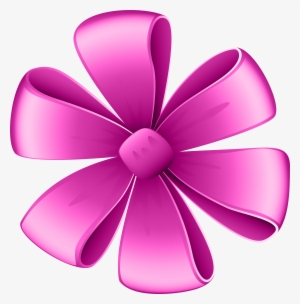 Pink Bow Png