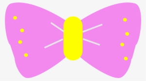 Pink Hair Clipart Baby Bow - Clip Art