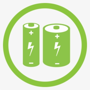Household Batteries - Vector Graphics