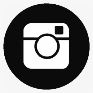 Instagramm Clipart Black Circle - Gray Social Media Icons Png
