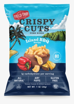 Field Trip Island Bbq Crispy Cuts 1 Oz Bag Front - Thins Big Bag Chips Original 300g