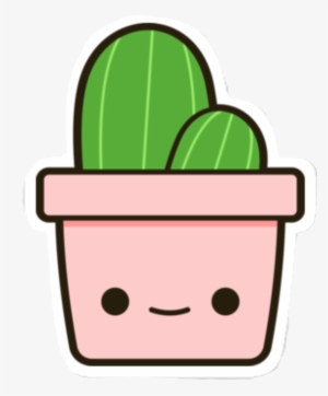 Planta Rosa Kawaii Cute - Cute Cactus Transparent