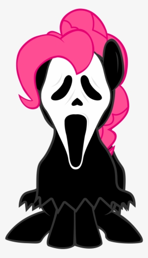 Creepy Halloween Ghost Png - Scary Mlp Pinkie Pie