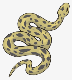 Slithering Yellow Snake Svg Clip Arts 534 X 594 Px