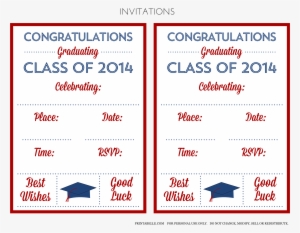 Templates Free Graduation Party Invitation Wording - Number