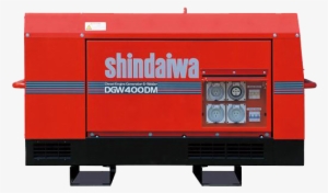 Shindaiwa Generator/welder Mine Spec 400amp Gedgw400dm - Machine