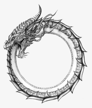 Ouroboros Transparent Serpiente - Jormungandr Tattoo