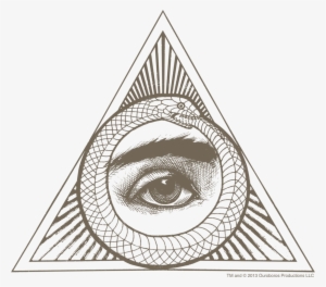 Hemlock Grove Eye Ouroboros Sticker