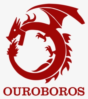 The Ouroboros Is An Ancient Symbol Depicting A Serpent - Ouroboros Red