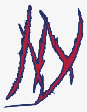 New York Giants Heavy Metal Logo Iron On Transfers - Nfl