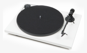 Primarywh Pro-ject Primary Turntable In White - Pro Ject Pickup White