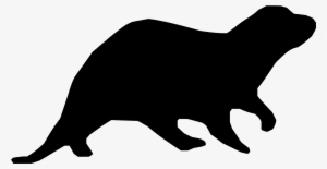 Transparent Silhouette At Getdrawings Com Free For - Otter Svg