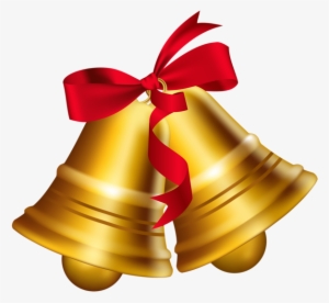 Christmas Decorations Decorative Design Best With Bow - Happy Christmas Bell Png
