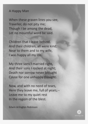Aftering Poems A Happy Man Fulltext - Happy Man Poem