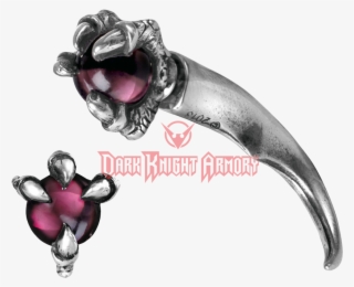 Orb And Dragon Claw Ear Stud